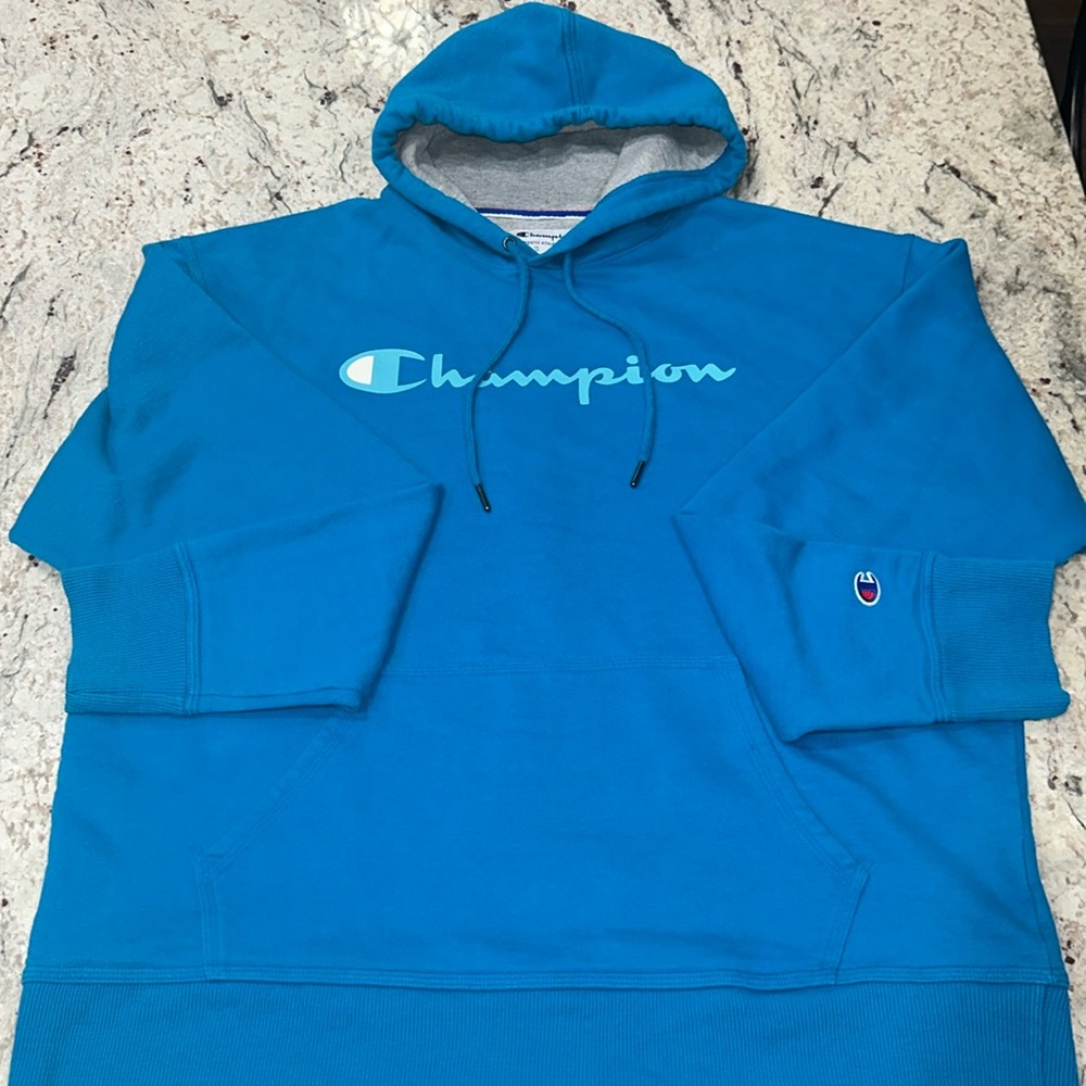 Used Men’s Large Champion Hoodie.